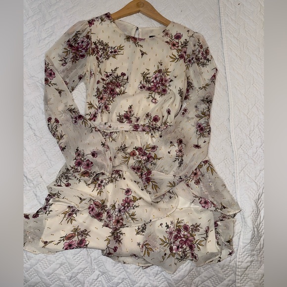 Sparkling floral dres - Picture 2 of 4